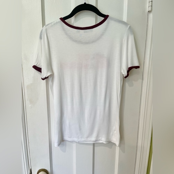 NY & Co | vintage-inspired graphic ringer tee, size S - Picture 5 of 5